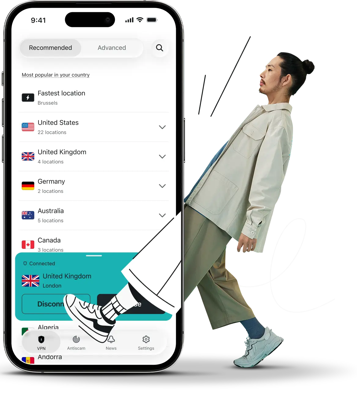 Surfshark VPN 应用